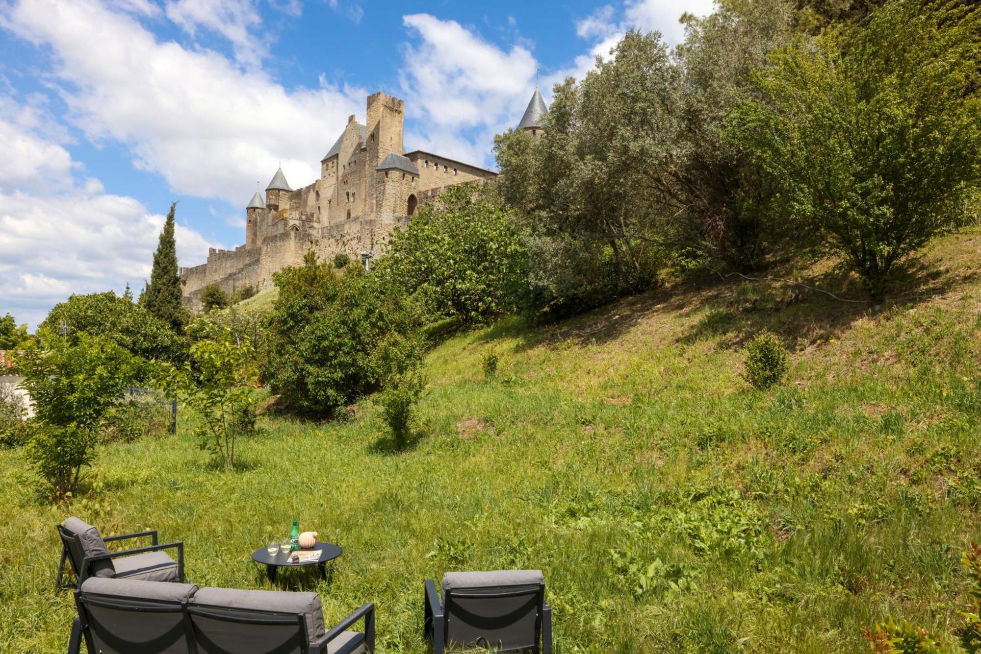 Maison Therese By Panorama Locations - Spa Privatif Carcassonne Extérieur photo